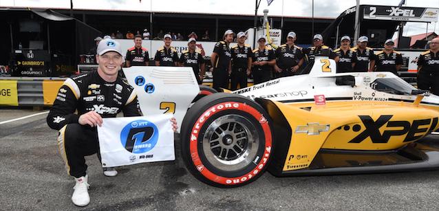 Mid-Ohio, qualifica<br />Newgarden in pole per 3 millesimi