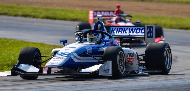 Gare a Mid-Ohio<br />Kirkwood saluta la compagnia