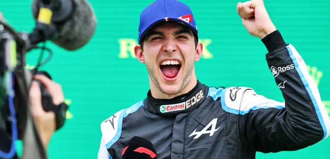 La favola di Ocon, Hamilton nuovo <br />leader, tutto storto per Verstappen