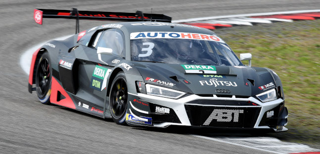 Nurburgring, qualifica 1<br />Kelvin van der Linde, terza pole