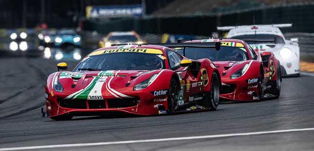 30 giorni da sogno per la Ferrari<br />prima nelle 24 Ore di Spa e Le Mans