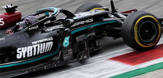 Monza - Libere 1<br />Hamilton mette dietro Verstappen