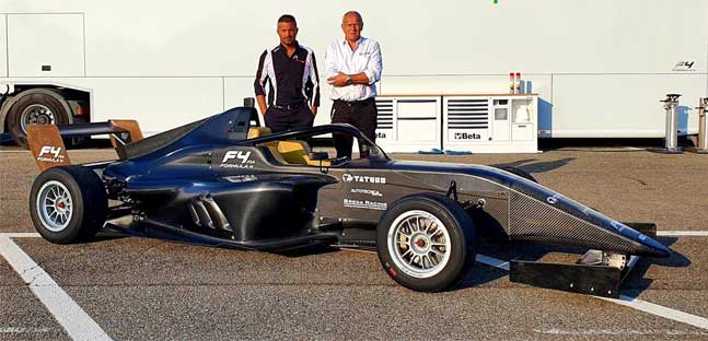 Shake-down positivo per <br />la nuova Tatuus Formula 4