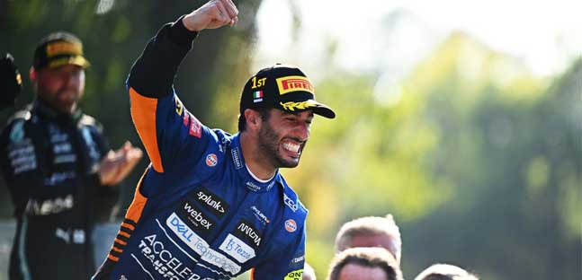 1204 giorni per tornare lass&ugrave;:<br />la vittoria "rassicurante" di Ricciardo