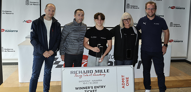 Al Azhari incoronato vincitore della<br />Richard Mille Young Talent Academy