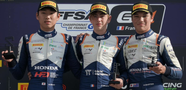 F4 francese a Le Castellet<br />Giusti si assicura il titolo