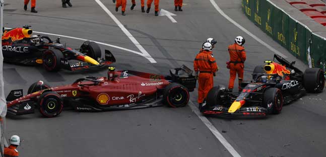 Caos in Red Bull a San Paolo<br />La vendetta di Verstappen <br />per il crash di Perez a Monaco?