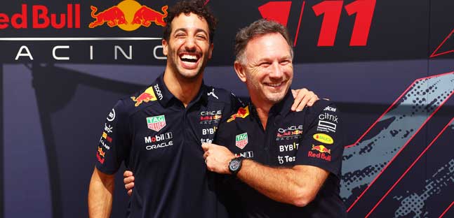 Ora &egrave; ufficiale: Ricciardo<br />alla Red Bull come terzo pilota