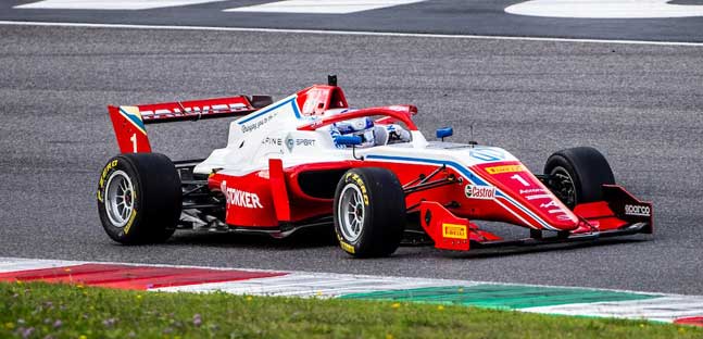 Arriva anche Aron con<br />Abu Dhabi Racing by Prema