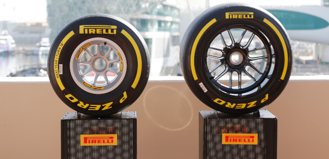 Gomme da 18 pollici in Formula 1,<br />la grande sfida del 150° anno Pirelli