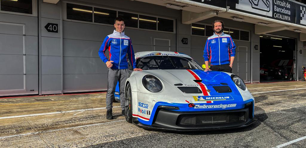 Armanni con Ombra nella<br />Porsche Carrera Cup Italia