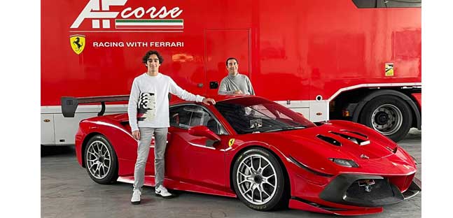 Colavita e TT Racing debuttano nel <br />GT Cup con una Ferrari AF Corse 