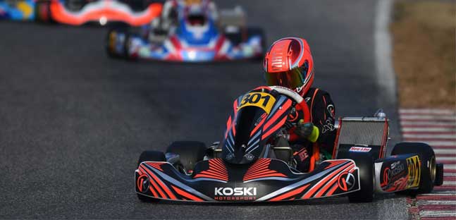 WSK Champions Cup a Lonato<br />Matveev brilla nella Junior