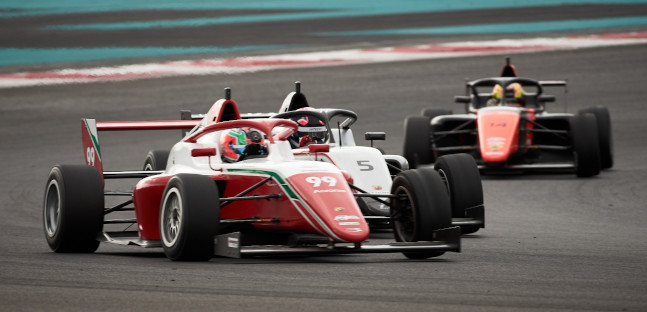 F4 UAE ad Abu Dhabi<br />Antonelli e Prema un passo avanti