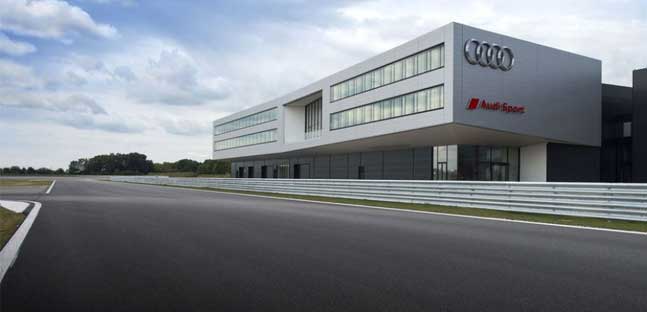 L'Audi e la F1 - Iniziati i lavori per <br />ampliare il Center Motorsport di Neuburg