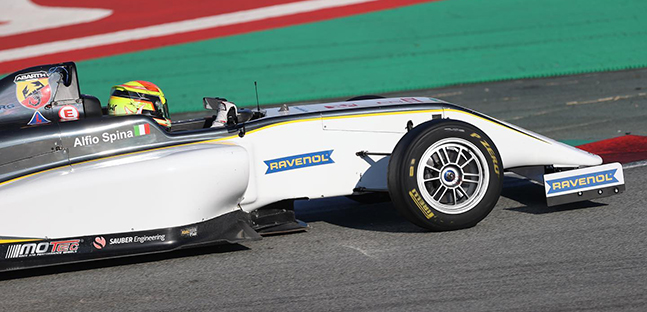 Alfio Spina debutta <br />in F4 con BWR Motorsport
