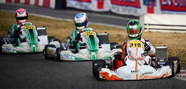 WSK Super Master Series a Lonato<br />Ferreira e Fluxa dettano il passo