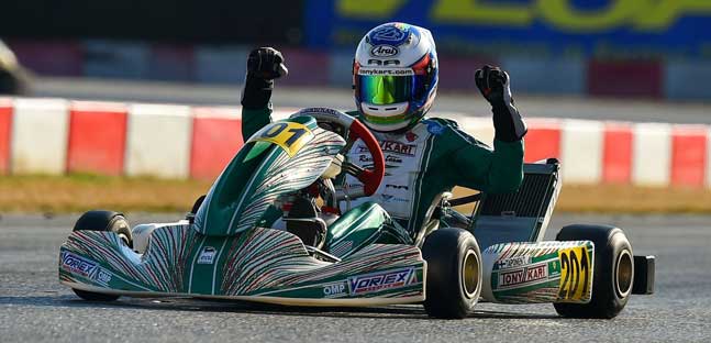 WSK Super Master Series a Lonato<br />Taponen emerge con forza nella OK