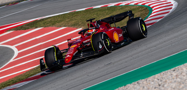 Test a Montmel&ograve; -  2° giorno<br />Ferrari in evidenza, Leclerc in vetta