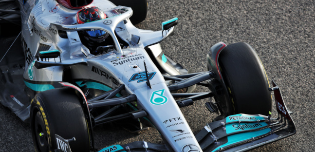 Pance estreme Mercedes W13,<br />Brawn: "Non ce le aspettavamo"