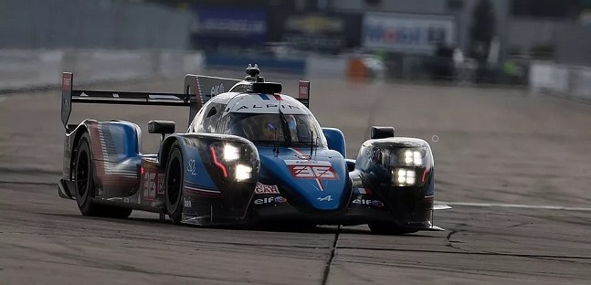 Sebring - Qualifica<br />Fulmine Alpine, AF Corse pole in LMP2