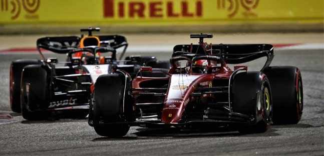 Sakhir - La cronaca<br />Leclerc-Sainz, doppietta Ferrari