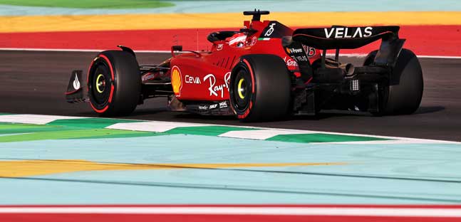 Jeddah - Libere 3<br />Leclerc di un soffio su Verstappen