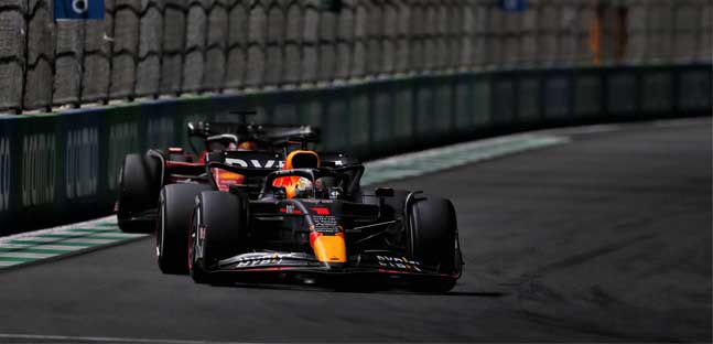 Riscatto Verstappen e Red Bull<br />Leclerc splendido, Sainz terzo