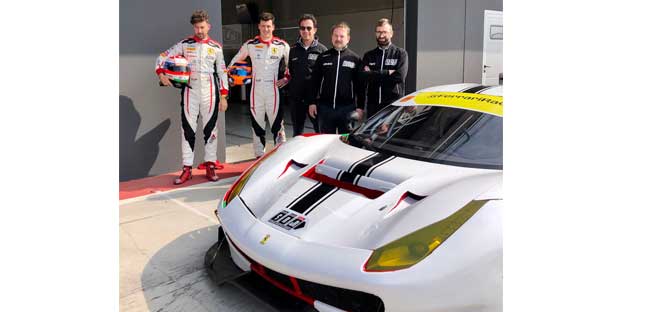 Con la Ferrari 488 GT3,<br />la SR&R guarda all'Europa