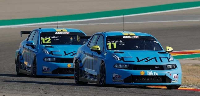 Cyan Racing conferma Bj&ouml;rk e Urrutia <br />Al terzo anno con le Lynk & Co. 03<br />