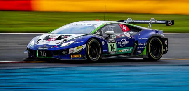 Tre Lamborghini per il team Frey<br />Aitken-Bortolotti-Costa la Huracan top