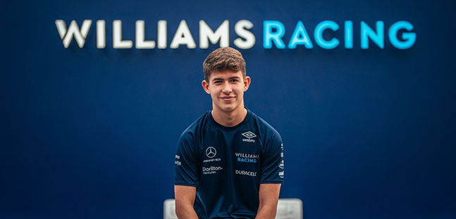 Oliver Gray entra a far parte<br />della Williams Racing Academy
