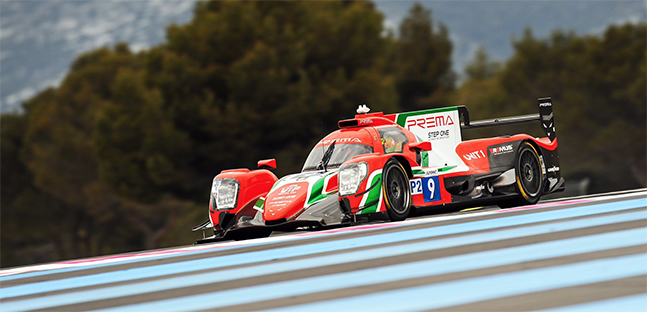 Test a Le Castellet <br />Prema al comando con Deletraz