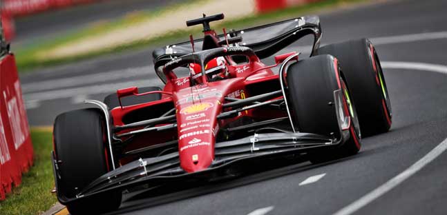 Melbourne - Qualifica<br />Leclerc e la Ferrari volano in pole