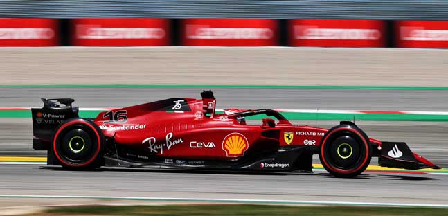 Montmel&ograve; - Libere 2<br />Leclerc al top, ribaltone Mercedes