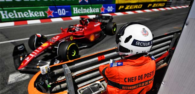 Montecarlo - Libere 2<br />Leclerc-Sainz divisi da 44 millesimi