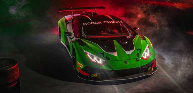 Lamborghini presenta la nuova<br />Huracan GT3 EVO2 per il 2023