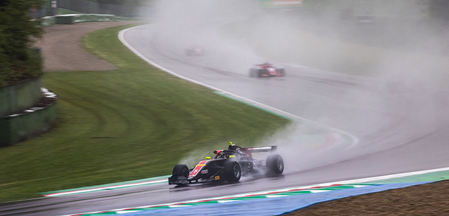 Imola - Libere 1<br />Capietto impressiona sul bagnato