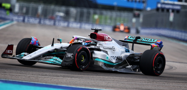 Miami - Libere 2<br />Risveglio Mercedes, Verstappen stop