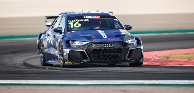 Alcaniz, qualifica<br />Magnus in pole nell'1-2 Audi