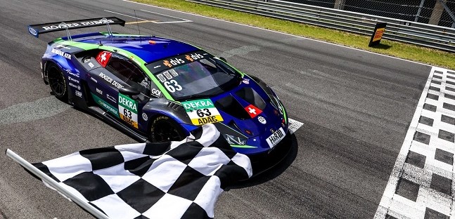 GT Masters, Zandvoort <br />Doppietta Lamborghini Emil Frey Racing