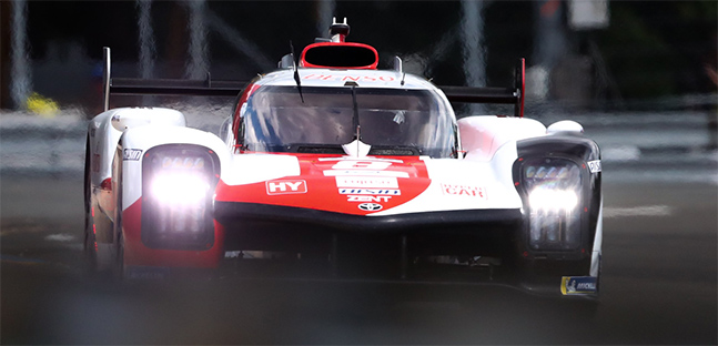 Le Mans - Hyperpole<br />Hartley nella prima fila Toyota