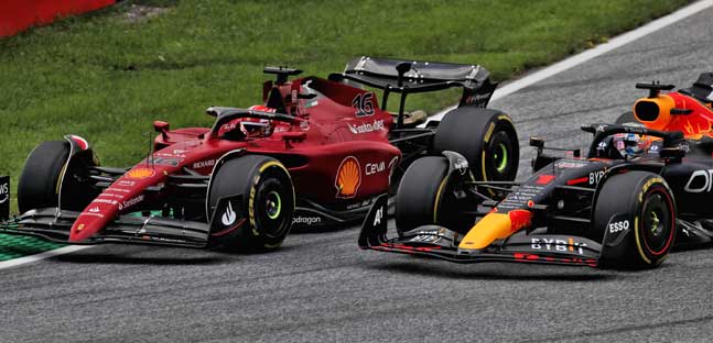 Spielberg - La cronaca<br />Leclerc strepitoso batte Verstappen