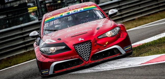 ETCR, Zolder<br />Martin profeta in patria con la Giulia