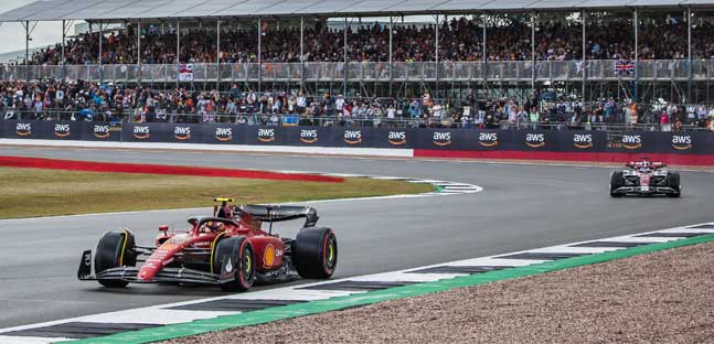 Silverstone - Libere 2<br />La Ferrari comanda con Sainz