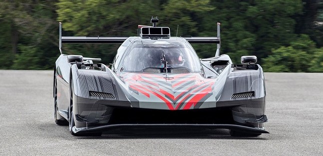 Shakedown per la Cadillac LMDh <br />Bamber il primo a scendere in pista