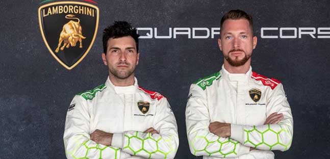 Bortolotti e Caldarelli per <br />il programma Lamborghini LMDh