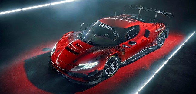 Ferrari ha svelato la 296 GT3<br />Il ritorno del V6 di Maranello nelle GT