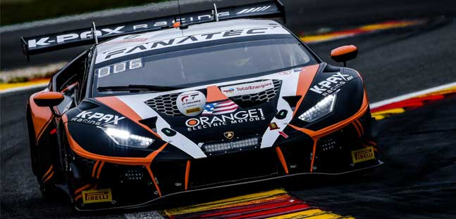 Spa - Superpole<br />Caldarelli super con la Lamborghini<br />Marciello conquista la piazza d'onore