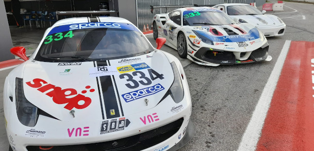 Quattro Ferrari SR&R<br />nell'appuntamento di Misano